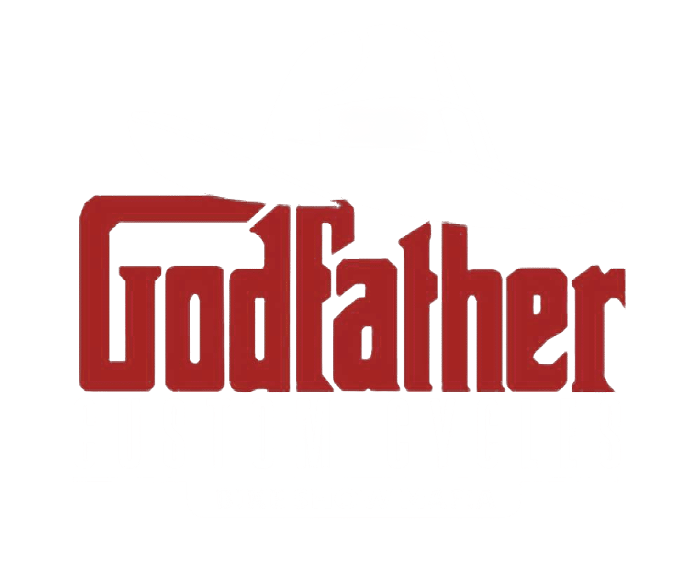 Godfather logo white